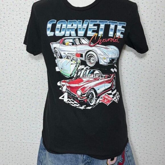 Women's Black T-shirt - Picture 2 of 4